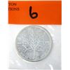 Image 1 : 1 Oz .9999 Fine Silver 2011 Canada Maple Leaf Coin