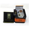Image 2 : New in Box Man's August Steiner Gold Bar Watch