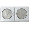 Image 2 : 1959 and 1960 Canadian .800 Silver Dollar Coins
