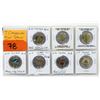 Image 1 : 7 Canadian Mint Special Toonie Coins