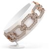 Image 2 : 10 ctw Diamond Designer Bracelet 18K Rose Gold