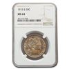 Image 1 : 1915-S Barber Half Dollar MS-64 NGC
