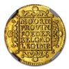 Image 2 : 1729 Netherlands Gold Ducat MS-65 NGC