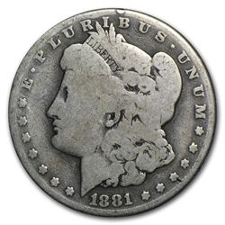 1881-CC Morgan Dollar AG