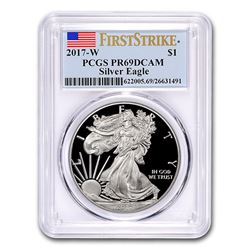 2017-W Proof Silver American Eagle PR-69 PCGS (FirstStrike?)