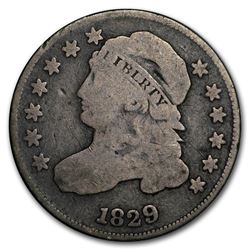 1829 Capped Bust Dime Good