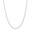 Image 1 : 14k Rose Gold 1.5 mm Diamond Cut Rope Chain - 18 in.