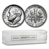 Image 2 : 1960 Roosevelt Dime 50-Coin Roll BU