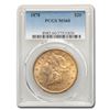 Image 1 : 1878 $20 Liberty Gold Double Eagle MS-60 PCGS