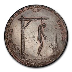 (ND) Middlesex Spence's 1/2 Penny Conder Token MS-62 PCGS (BN)