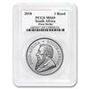 Image 2 : 2018 South Africa 1 oz Silver Krugerrand MS-69 PCGS (FS)