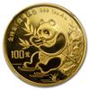 Image 2 : 1991 China 1 oz Gold Panda Large Date MS-69 NGC