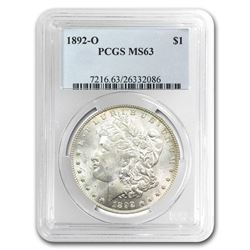 1892-O Morgan Dollar MS-63 PCGS