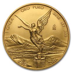 2015 Mexico 1 oz Gold Libertad BU