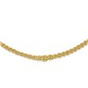 Image 1 : 14k Yellow Gold Fancy 7-11 mm Multi-Link Necklace - 17.5 in.