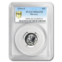1916-S Mercury Dime MS-66 PCGS (FB)