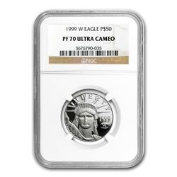 1999-W 1/2 oz Proof Platinum American Eagle PF-70 NGC