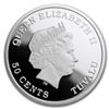 Image 2 : 2017 Tuvalu 1/2 oz Silver Lunar Baby Rooster Proof (Colorized)