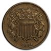 Image 1 : 1864 Two Cent Piece Small Motto XF