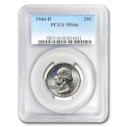 1944-D Washington Quarter MS-66 PCGS