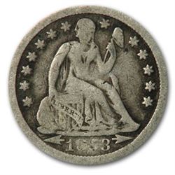 1853-O Liberty Seated Dime VG
