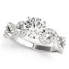 Image 2 : 1.4 ctw Certified VS/SI Diamond Solitaire Ring 14k White Gold