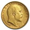 Image 1 : 1902-1910 Great Britain Gold 1/2 Sovereign Edward VII Avg Circ