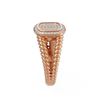 Image 2 : 0.54 ctw Diamond Ring 18K Rose Gold