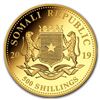 Image 2 : 2019 Somalia 1/2 oz Gold African Elephant BU