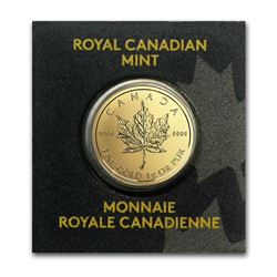 1 gram Gold Maple Leaf - Maplegram 25?? (In Assay) (Random Year)