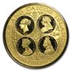 Image 2 : 1976 Turks & Caicos Gold 100 Crowns Victoria Proof