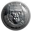 Image 1 : 2016 Republic of Congo 1 oz Silver Silverback Gorilla (Prooflike)