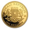 Image 2 : 2014 Somalia 1 oz Gold African Elephant BU