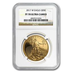 2017-W 1 oz Proof Gold American Eagle PF-70 NGC