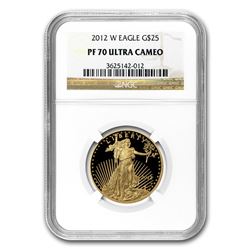 2012-W 1/2 oz Proof Gold American Eagle PF-70 NGC