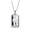 Image 1 : 10 gram Silver - PAMP Israel Pendant (w/Chain)