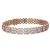 Image 1 : 12 ctw Diamond Designer Bracelet 18K Rose Gold