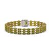 Image 3 : 25.49 ctw Tourmaline & Diamond Bracelet 14K Yellow Gold