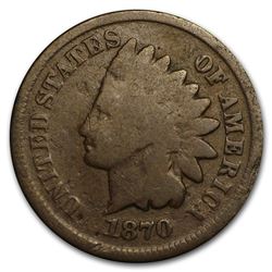 1870 Indian Head Cent Good