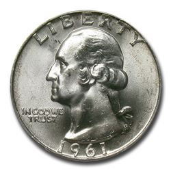1961-D Washington Quarter MS-66+ PCGS