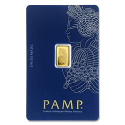 1 gram Gold Bar - PAMP Suisse Lady Fortuna Veriscan? (In Assay)