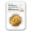 Image 1 : 1887-S $20 Liberty Gold Double Eagle MS-61 NGC (Mint Error)