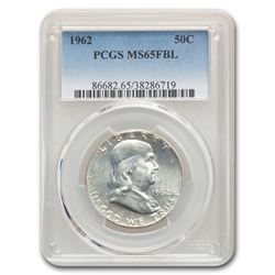 1962 Franklin Half Dollar MS-65 PCGS (FBL)