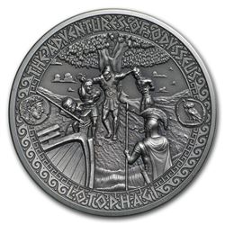 2018 Solomon Isl. Antique Silver Adventures of Odysseus Lotophagi