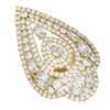 Image 3 : 6.63 ctw Diamond Ring 18K Yellow Gold