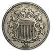 Image 1 : 1867 Shield Nickel w/o Rays XF
