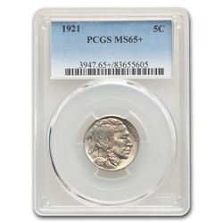 1921 Buffalo Nickel MS-65+ PCGS