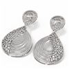 Image 3 : 8.83 ctw Diamond Earrings 18K White Gold