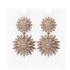 Image 1 : 2.56 ctw Diamond Earrings 18K Rose Gold