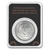 Image 2 : 1878-1904 Morgan Silver Dollar Shootout Card BU (Random Year)